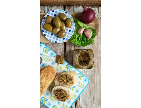 Pasta z zielonych oliwek - 5